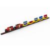 Steam Train Building Block Coal Truck Transport Freight Train Track Assembly Toy Model Compatibility