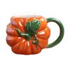Европейская и американская кружка в форме тыквы для офиса, креативная керамическая кружка, милая оранжевая кружка в форме любимой фигуры Y2A2
