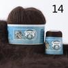 50+20g/set Mink Cashmere Yarn Long Plush For Cardigan Scarf Suitable Hand-Knitting Thread