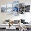 5 Pieces Wall Art Canvas Poster Games Horizon Forbidden West Wallpaper Painting Living Room Bedroom Mural Picture Print Artwork