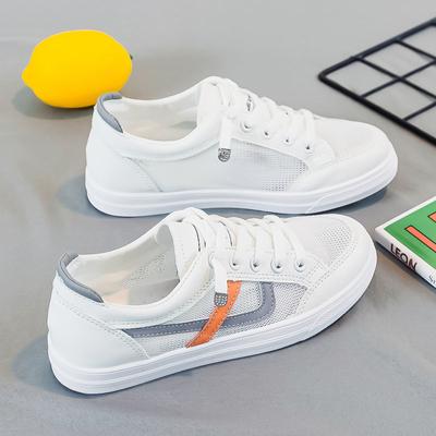 Женская обувь, белые женские туфли, сетчатые дышащие низкие кроссовки, спортивные, недорогие, лето 2024, 39, распродажа, повседневная обувь, AH