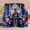 Фланелевое одеяло Kamen Rider – Мягкое, теплое, идеально подходит для диванов, постельного белья, кемпинга, путешествий, офиса и домашнего декора – QJY