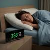 Curved Screen Digital Alarm Clock Large Table Clock Multi-function Desk Clock  Table Use