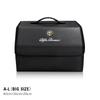 Car Trunk Leather Storage Box Foldable Auto Organizer Bag For Alfa Romeo Giulietta Mito 159 Giulia Stelvio 156 147 Tonale BreraGF8 