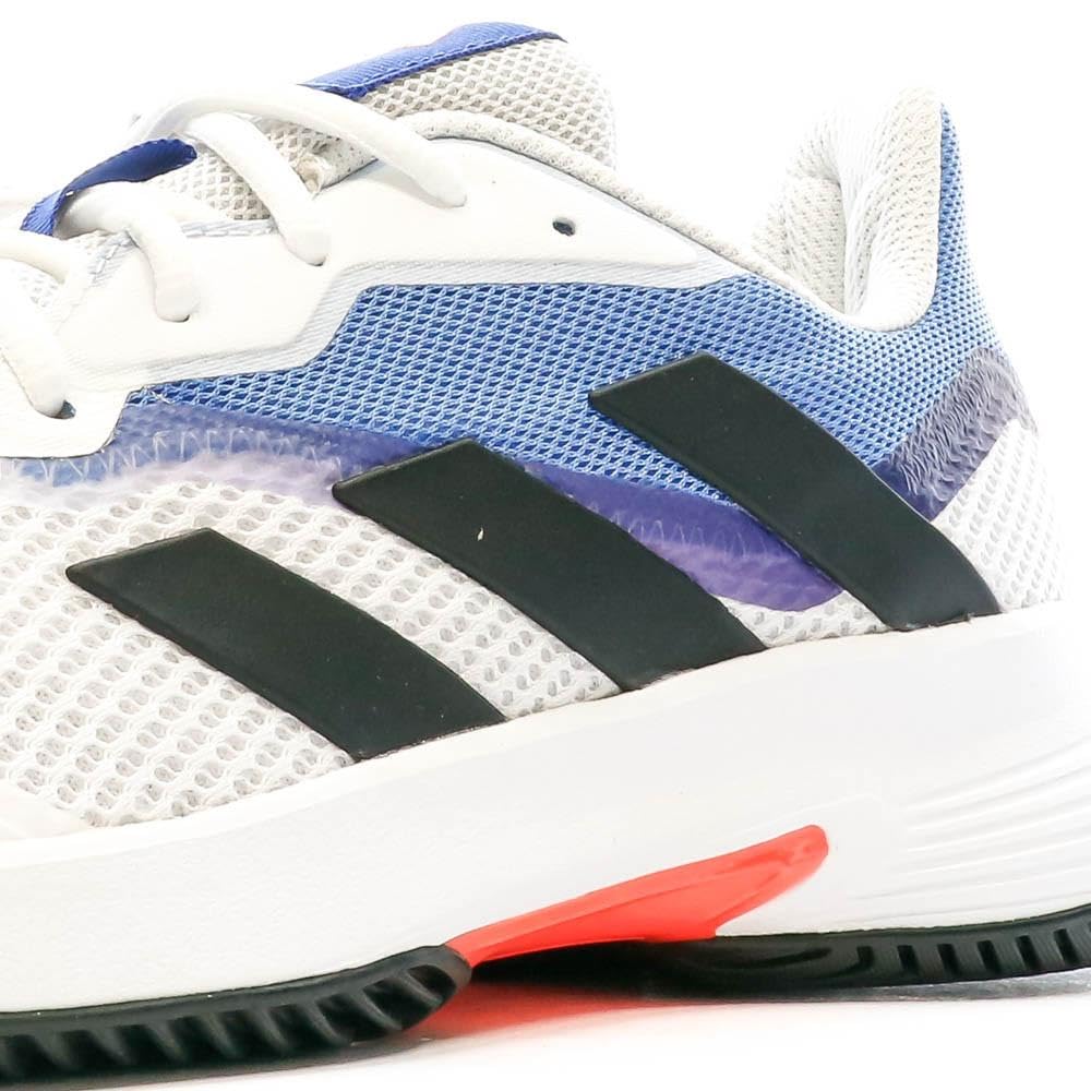 Adidas Court Jam Control Теннис LVJ99 Fusion Размер см Обувь, Белый/Основной Черный/Синий (HQ8468), 26,0
