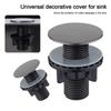Drainage Seal Faucet Hole Cover Anti-leakage Washbasin Decorative Plug Portable Kitchen Sink Plug