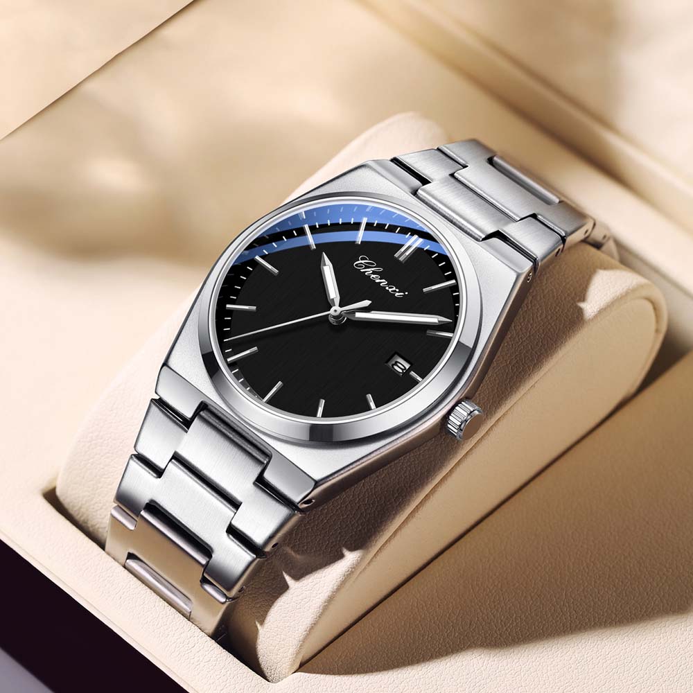 CHENXI Men's Quartz Watch Fashion Couple Watch Calendar Waterproof Stainless Steel High Quality Watch for Men and Women