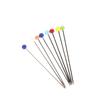 Safety Fixed Colored Bead Glass Head Safety Pin Dressmaking Pins Knitting Pin Sewing Needles