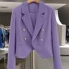 Stylish and Sophisticated Lady's Short Suit Coat for Spring/Autumn - Petite Fashion