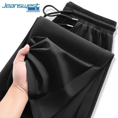 Мужские повседневные брюки прямого кроя из ледяного шелка Jeanswest