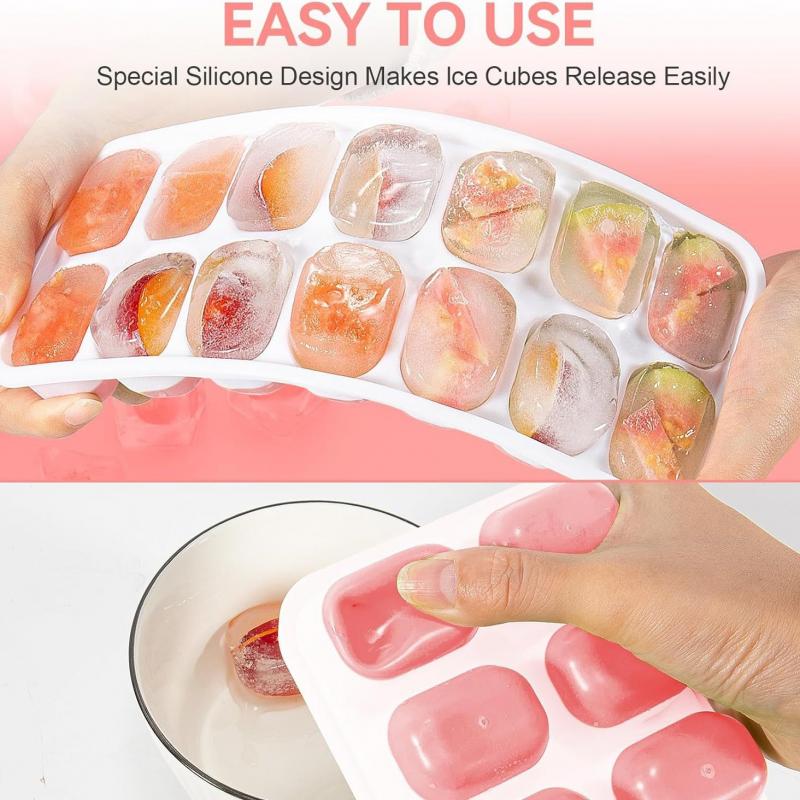 1 часть 14 решетчатых форм для кубиков льда силиконовая форма квадратная форма для кубиков льда производство льда нетоксичный прочный барный винный лед