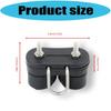 Automatic Rope Clamp Featuring Ball Bearing Lock & Double Nylon Guides Suitable for Secure Rope Holding on Marine Vessel