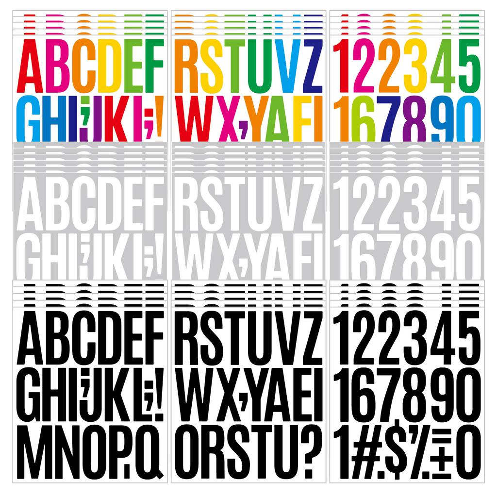 3-дюймовая наклейка с буквой сделай сам английская декоративная почтовый ящик автомобиль флаг для дергания водонепроницаемая креативная цифровая наклейка с буквой