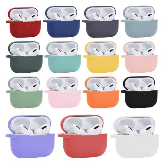 Portable Silicone Shockproof Bluetooth-compatible Earphone Protective Case for Airpods Pro