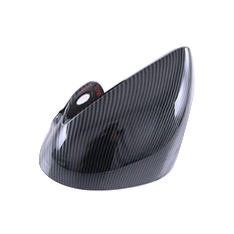 Car Carbon Fiber Style Door Side Mirror Cover Trim Sticker Accessories Accessory For BYD Dolphin Atto1 EA1 2022 2023