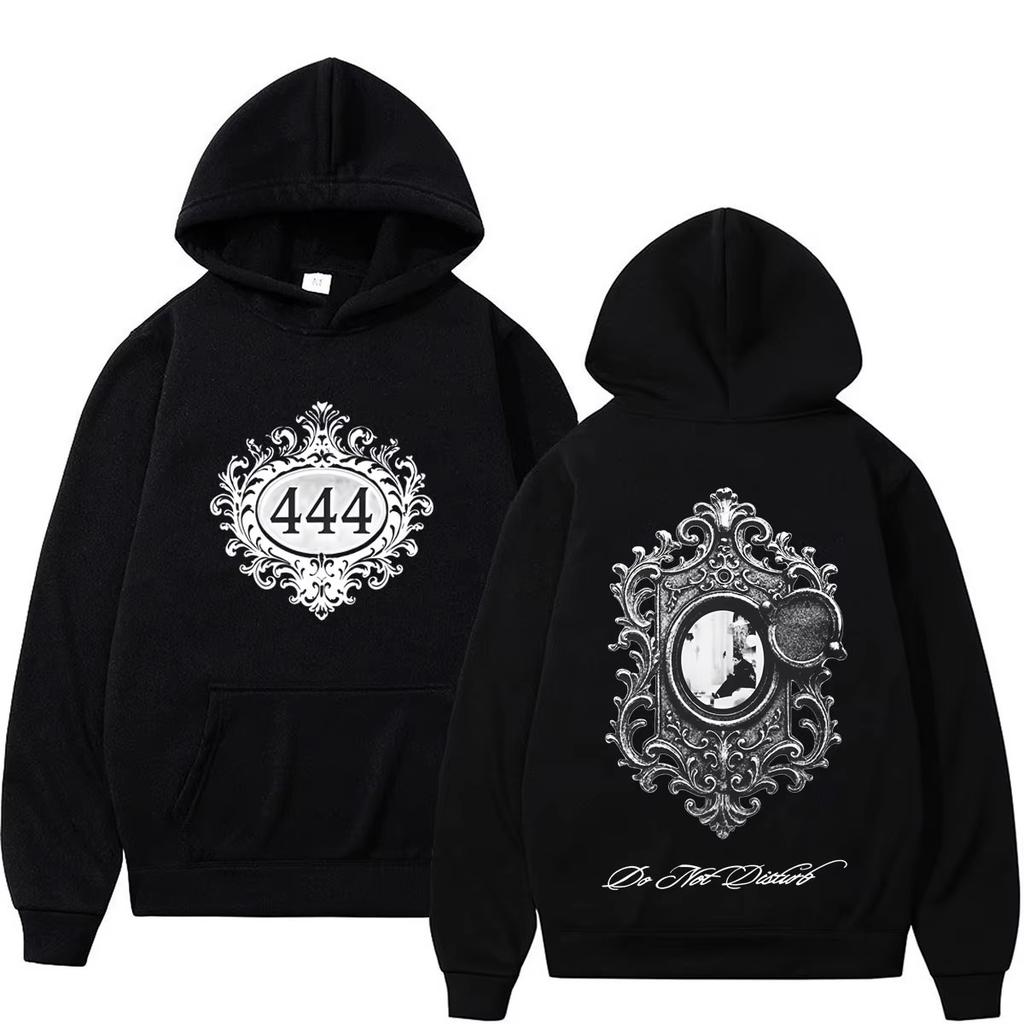 Autumn Fashion Men's Women's Hoodies Hip Hop 444 Printing Unisex Fashion Pullover Long Sleeves Loose Casual Vintage Sweatshirts