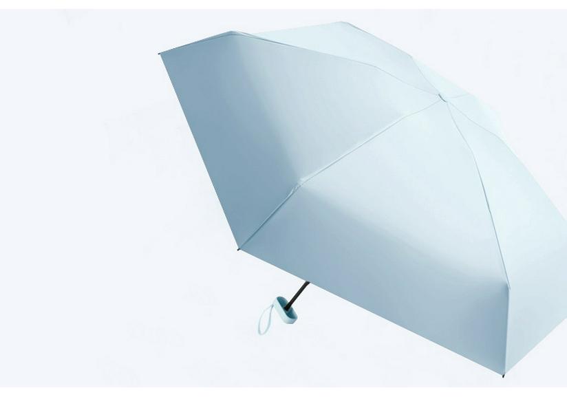 Mini Thickened UV Protection Black Glue Umbrella for Women - Ultra-light Sun & Rain Shield