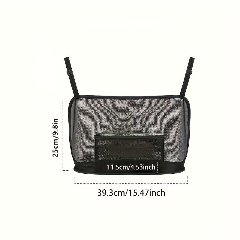 Очень большая сумка-органайзер для автомобиля - прочная полиэстеровая сетка для хранения на заднем сиденье - просторный автомобильный аксессуар с сетчатыми карманами и отделениями, для хранения в автомобиле