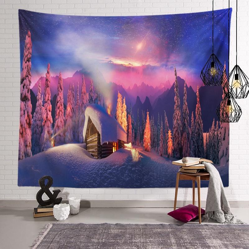 Настенный гобелен, ландшафтное покрытие, простыни для гостиной, пляжные полотенца, домашний декор