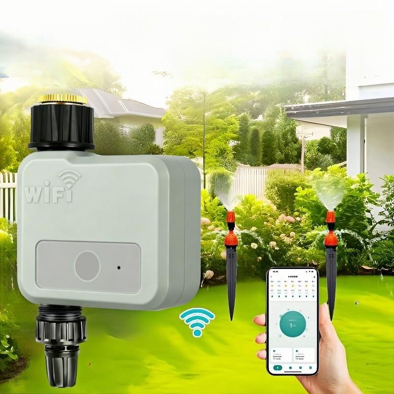 Smart WiFi Timer Irrigation System Indoor Plants Drip Mist Watering Kit Home Garden Automatic Device