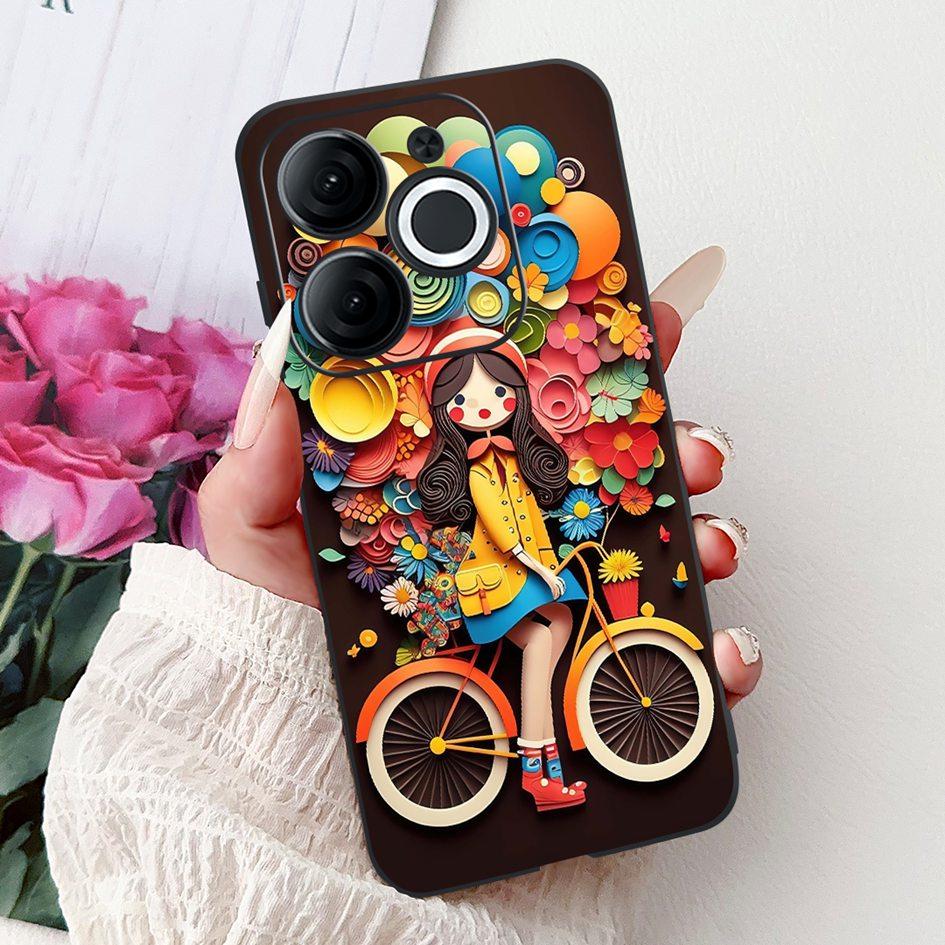 Чехол для Itel A80 A671L A671LC Популярный Мультяшный Дракон Мягкий Силикон Защитный Корпус Телефона Для Itel A70 A665L A 70 A 80 Funda