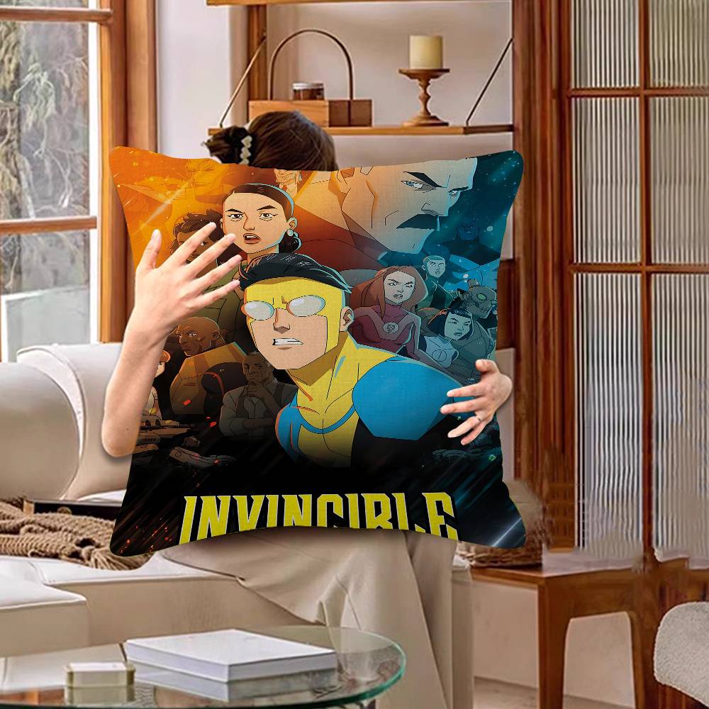 I-Invincible Мультяшная Наволочка Полиэстер Подушки для Дивана Декоративные Подушки для Дивана Домашний Декор Наволочка