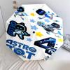 1 PC Automatic Folding Umbrella - ASTRO BOT Custom Name Pattern, Portable & Foldable Design with 8 Ribs, Christmas Birthday Gifts