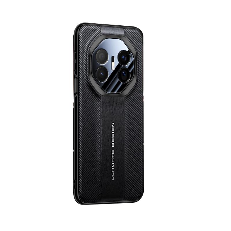 Talasi Precision Lens Full Coverage Case for Huawei Mate70 Air - Premium Lightweight Faux Leather Shockproof Lens Protection, Minimalist Unisex Design