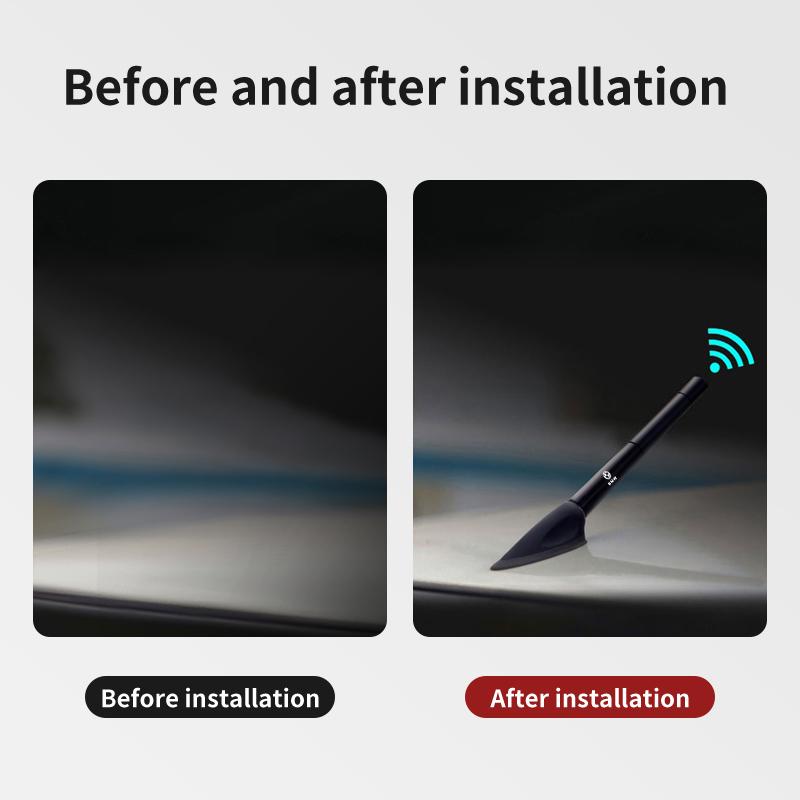 Carbon Fiber Car Short Antena Radio FM Metal Receive Accessories For BMW M Sport M2 M3 M4 M5 M6 E46 E90 E60 F10 F20 E87 X3 X6 pdcr06