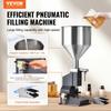 Pneumatic Paste Liquid Filling Machine, 5-50ml Bottle Filler, Bottle Filling Machine, Stainless Steel Liquid Filler with Pedal for Milk Water Juice