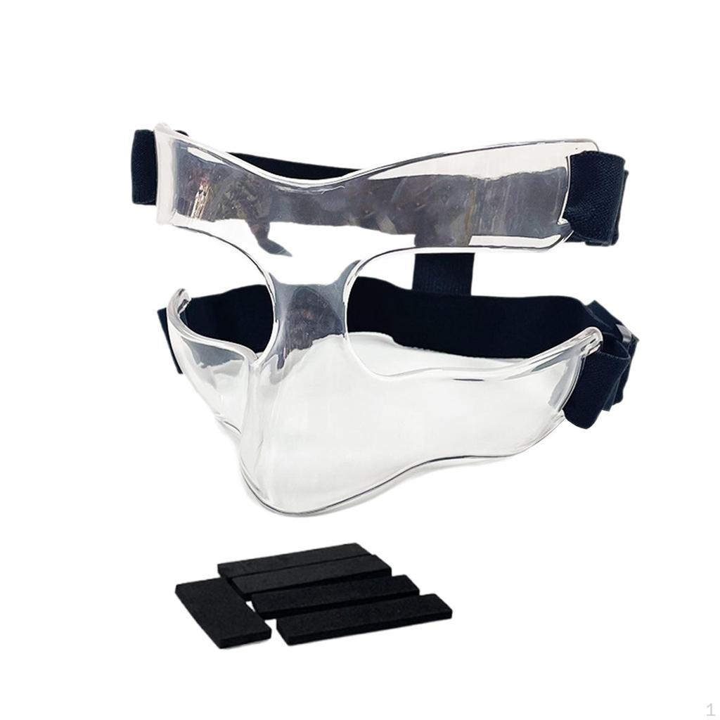 Регулируемая защитная маска для носа, маска для баскетболистов и футболистов