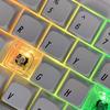 XDA Keycaps Механическая клавиатура Keycaps PC Material Зеркальный полупрозрачный Keycap 1.75 Keycap