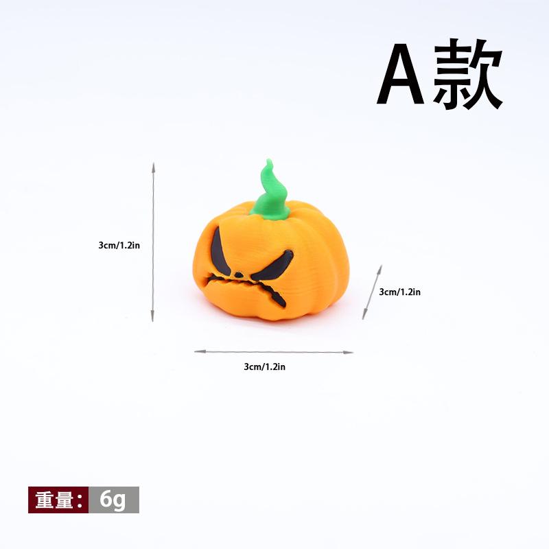 New Halloween Pumpkin Ghost Ornament DIY Ornament Accessories Mini Micro Landscape Ornament