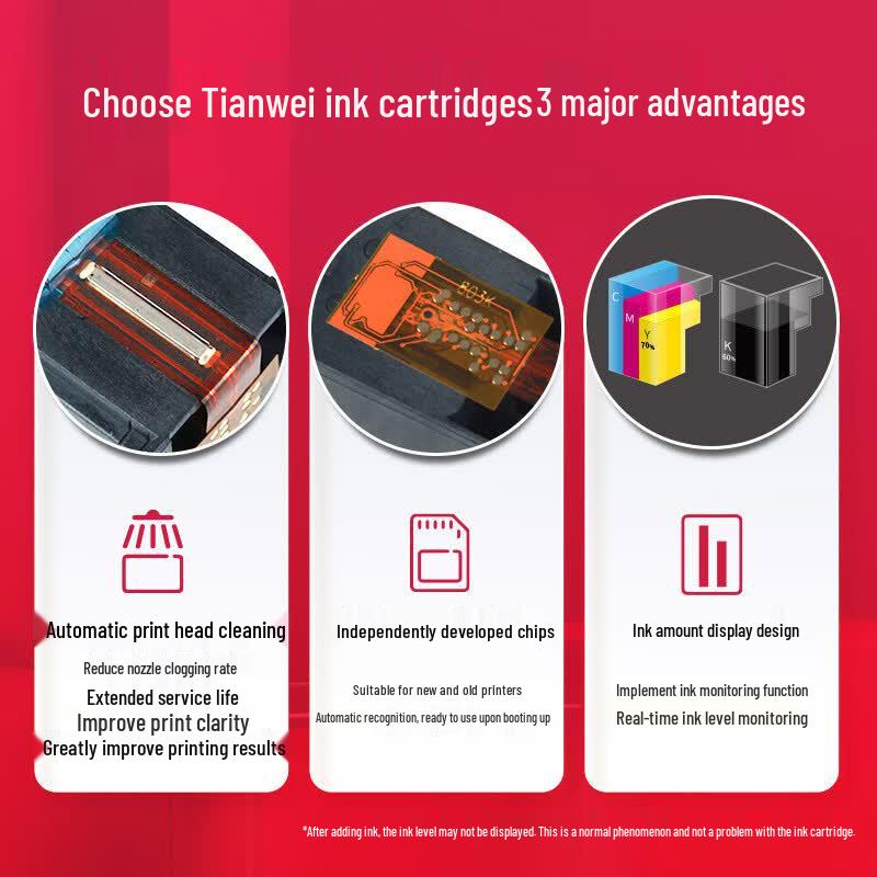 Tianwei 803 Ink Cartridges & Refills for HP Printers