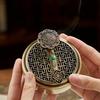 1PC Ancient Incense Burner Plate Incense Burner Incense Burner Household Indoor