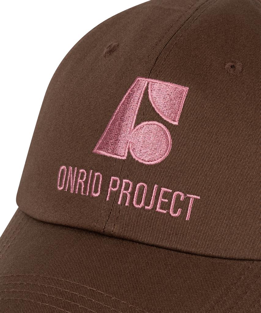 Кепка ONRIDPROJECT Essential Symbol - Коричнево-розовая
