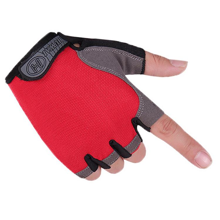 Summer Half Finger Gloves for Men and Women Sun Protection Non Slip Breathable Mountaineering Outdoor Sports Fitness Bicycle Cycling Gloves