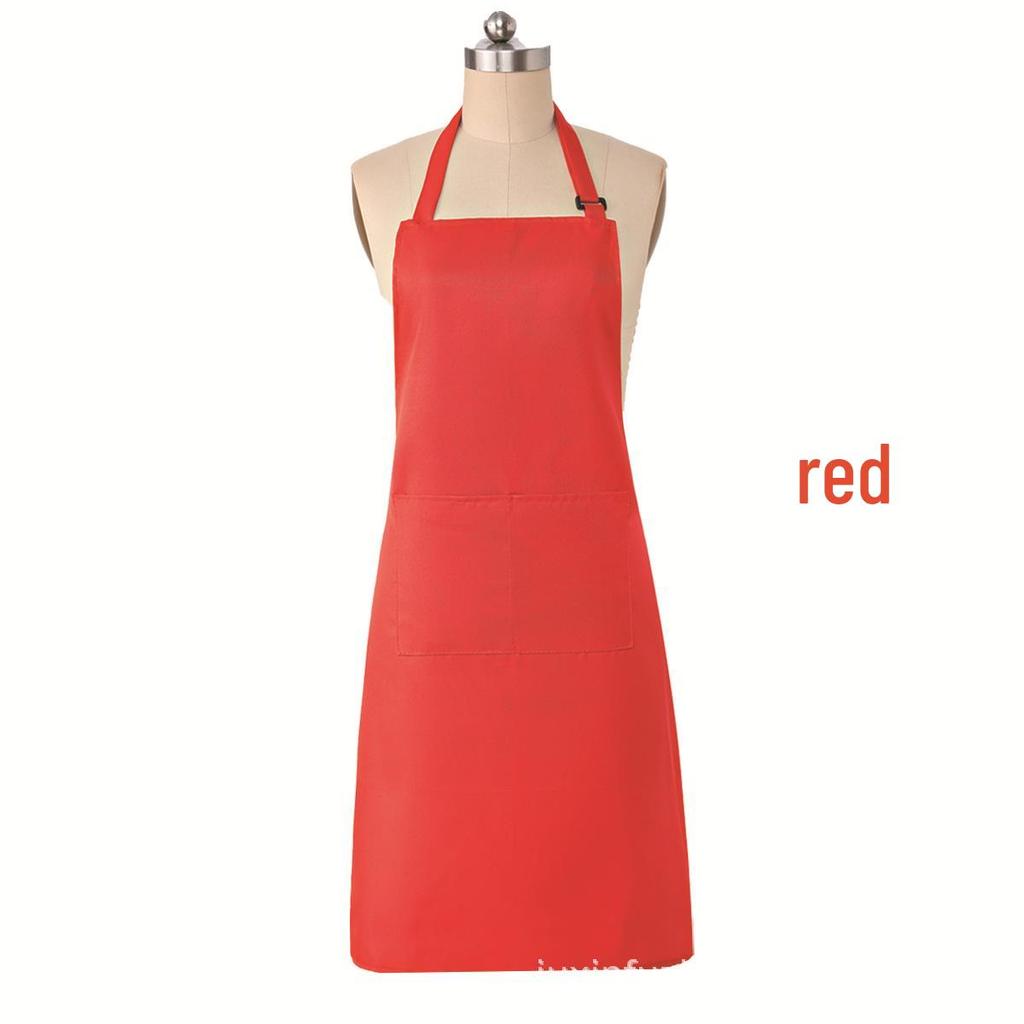 Длинный фартук шеф-повара с защитой от загрязнений для использования на кухне и в кафе