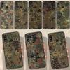 Flecktarn Camouflage Camo Case For Huawei P50 Pro P20 P30 P40 Lite P Smart 2019 Nova 9 5T Cover For Honor 50 8X 9X