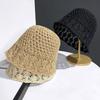 Sunscreen Sun Protection Hat Hollow Weave Fisherman Hat Leisure Sunshade Hat  Summer