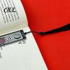 Tarot Reading Gift Card Bookmark, Stainless Steel Skeleton Pattern Page Marker, Thin Bookmark Metal Book Mark for Students Reading, Gothic Halloween