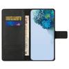 For iPhone 17 Pro Max Case PU Leather Wallet Phone Cover Litchi Texture,Black