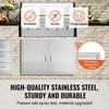 990x660 mm BBQ Island Access Door Outdoor Kitchen Door Stainless Steel