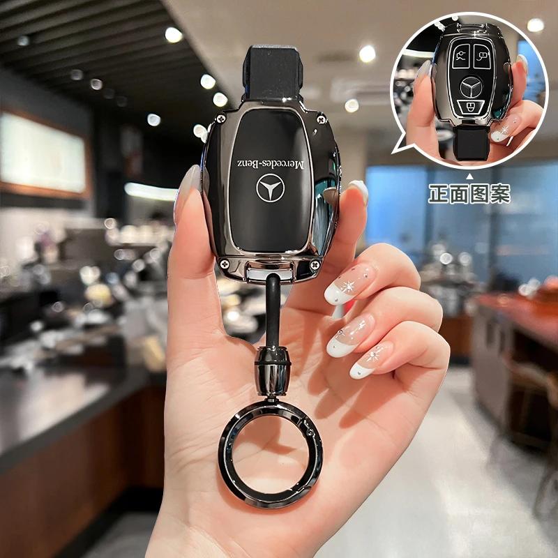 VFO1 Car Key Case Cover for Mercedes Benz A B C E G S Class GLS GLA GLK E200 E400 E63 S350 C260 C300 S400 S500 W204 W212 W176 Kering