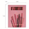 12pcs/Set Matte Lip Liner Set Waterproof Not Easy To Smudge Lip Outlining Pencil Bite Lip Makeup Lip Pencil Lipstick Pen with Roller Pen Knife