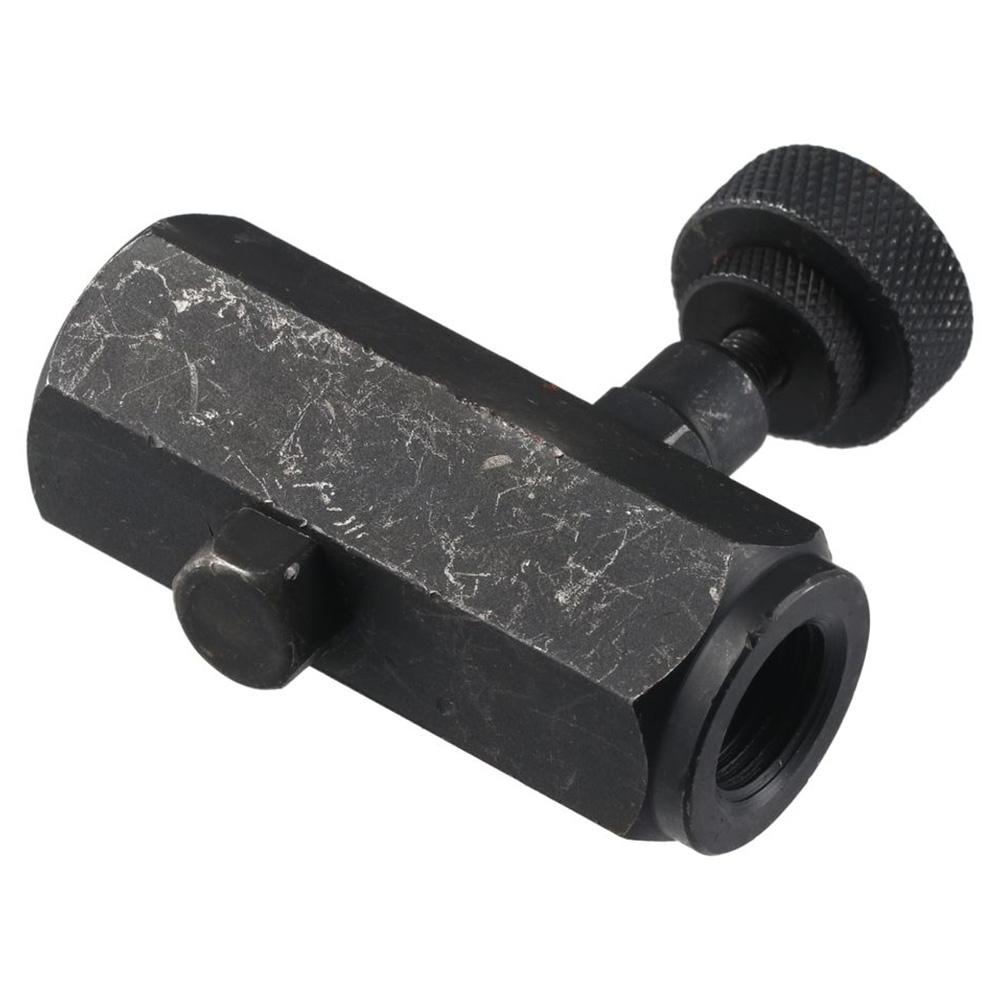 Односторонний клапан из углеродистой стали Черный гидравлический обратный клапан Дроссельный клапан Масло Вода Газ