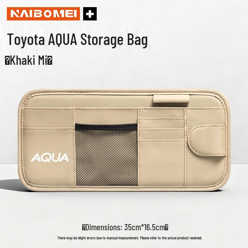 Toyota AQUA Car Sun Visor Multifunctional Storage Clip & Decorative Card Holder