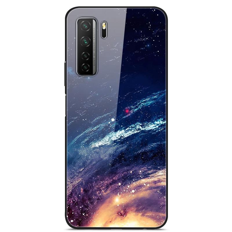 Закаленное Стекло Чехол Для Honor 30s Чехол Стеклянная Задняя Крышка Для Honor 30s Чехол для Телефона Honor30s 30 s Funda Для Huawei Nova 7 SE Чехол