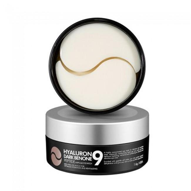 MEDI-PEEL HYALURON DARK BENONE PEPTIDE 9 AMPOULE EYE PATCH, Антивозрастной, Корейская косметика, Kbeauty, образец
