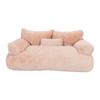 Диван-кровать для домашних животных, теплый, мягкий, удобный, съемный, моющийся, с нескользящим дном, диван-кровать для кошек и собак